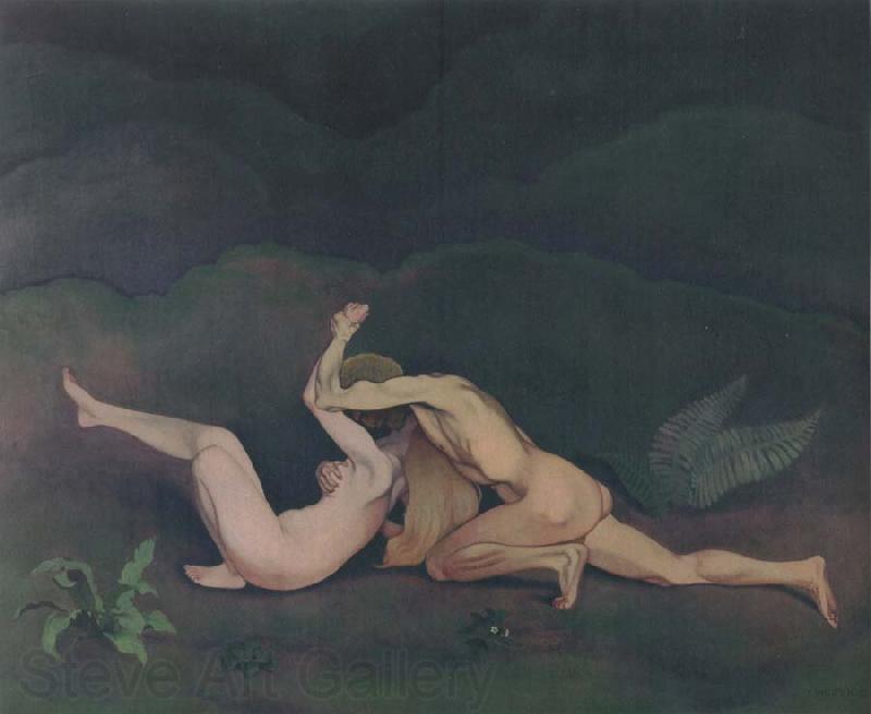 Felix Vallotton Man and Woman France oil painting art
